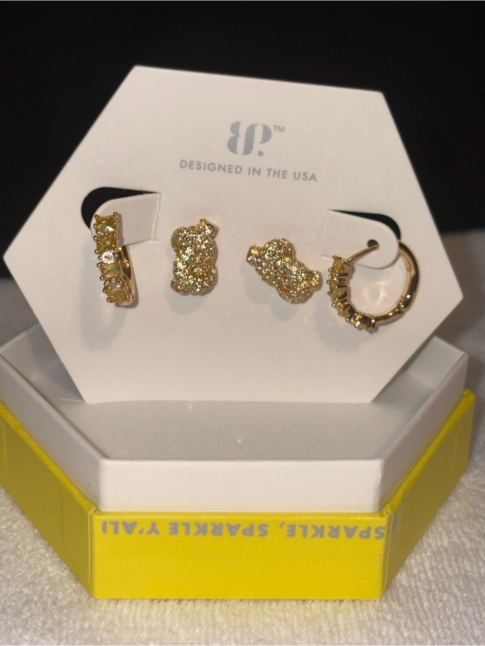 Bomb Party OG earrings ER42880 “The moment is yours” exclusive bringback